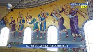 Altar de Cartea Recordurilor la Catedrala Mantuirii Neamului