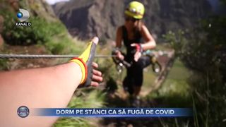 Dorm pe stanci ca sa fuga de COVID