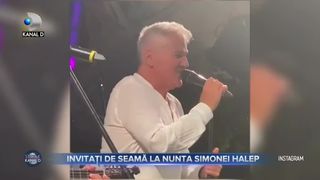 Spectacol de artificii la nunta Simonei Halep