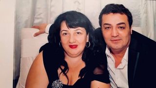 Petrică Cercel şi soţia lui, Ana