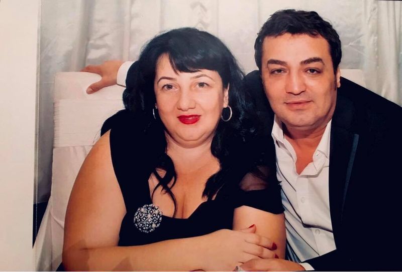 Petrică Cercel şi soţia lui, Ana