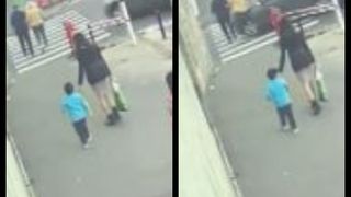 VIDEO | Momentul în care doi oameni sunt spulberaţi pe o trecere de pietoni din Braşov de o șoferiță neatentă