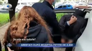 Arestați după moartea fetiței de 2 ani
