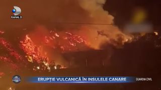 Eruptie vulcanica in Insulele Canare