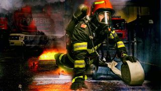 Incendiu la o fabrică de pâine din județul Constanța. Focul se manifestă pe 1.400 de metri pătraţi