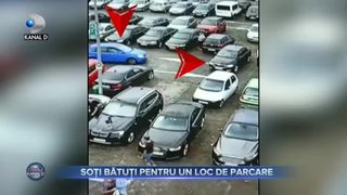 Soți bătuți pentru un loc de parcare