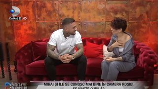 Ileana de la "Puterea Dragostei", în camera roșie cu noul concurent, Mihai. "Nu pot să mă uit la tine"
