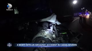 Patru morți într-un groaznic accident în Caraș-Severin