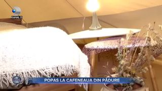 Popas la cafeneaua din padure