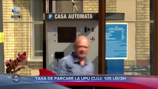 Taxă de parcare la spital - 105 lei pe 2 ore