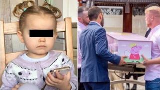 Imagini emoționante de la &icirc;nmorm&acirc;ntarea unei fetițe de doi ani. Cum a pierit copila