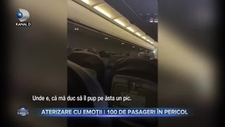 Aterizare cu emoții - 100 de pasageri &icirc;n pericol