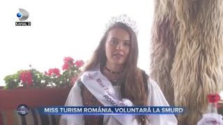 Miss Turism Rom&acirc;nia, voluntară la SMURD