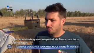 Zborul deasupra Toscanei, noul trend &icirc;n turism