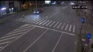 Noi imagini cu accidentul produs de un băiat de bani gata din Iași, în urma căruia un pensionar a murit, arată violența impactului nimicitor