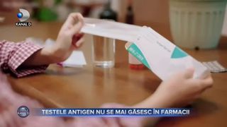 Testele antigen nu se mai găsesc în farmacii