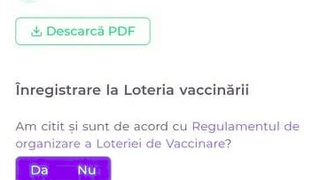 Înscriere Loteria Vaccinării: Prima extragere, pe 3 ocotmbrie 2021. Ce premii poţi câştiga?