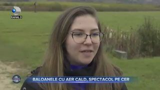 Baloanele cu aer cald, spectacol pe cer