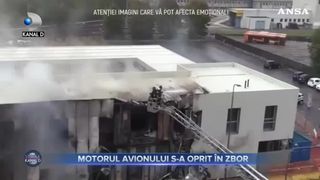 Avion prăbușit la Milano. Doi rom&acirc;ni morți
