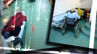 VIDEO&FOTO | Spitalele din România NU mai fac față pacienților infectați cu mutația Delta! Bolnavii nu mai au loc în paturi și sunt conectați la oxigen pe scaune sau pe tărgi, pe holurile unităților medicale