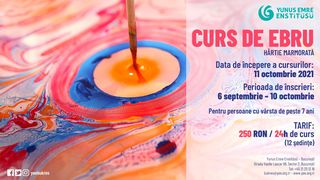 Descoperă tainele tehnicii ebru! Cum se face h&acirc;rtia marmorată