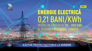 Ajutor pentru facturile la energie