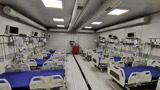 Spitalul mobil COVID-19 de la Leţcani se va redeschide până la sfârşitul acestei săptămâni