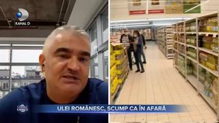 Ulei rom&acirc;nesc, scump ca &icirc;n afară