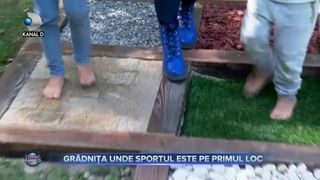 Grădinița unde sportul este pe primul loc