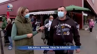 Salariul minim, trai în sărăcie