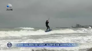 Cod galben de v&acirc;nt, alertă de adrenalină
