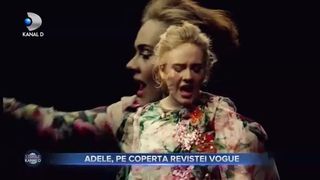 Adele, pe coperta revistei Vogue