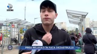 Prea relaxați &icirc;n fața dezastrului