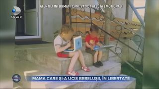 Mama care și-a ucis bebelușii, &icirc;n libertate