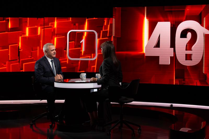 Liviu Dragnea vine duminică, la „40 de întrebări cu Denise Rifai”