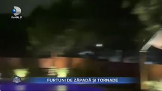 Furtuni de zăpadă și tornade