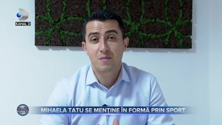 Mihaela Tatu se menține &icirc;n formă prin sport
