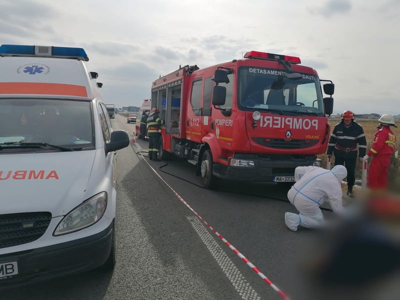 Accident cumplit pe șoseaua de centură Rădăuți: 3 oameni și-au pierdut viața, iar unul a ajuns în stare gravă la spital