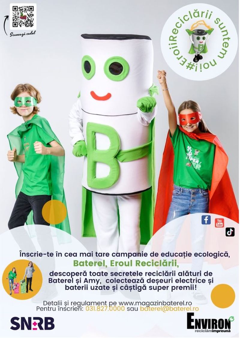 Environ: educația ecologică și punctele de colectare accesibile sunt soluțiile pentru creșterea ratei de colectare a deșeurilor electrice