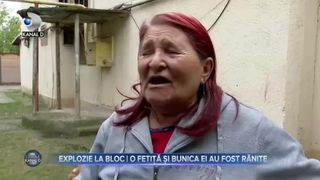 Explozie la bloc - O fetiță și bunica ei au fost rănite