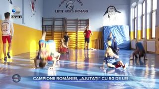 Campionii Rom&acirc;niei, &bdquo;Ajutați&rdquo; cu 50 de lei