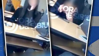 Scene &icirc;ngrijorătoare &icirc;ntr-un liceu din județul Sibiu. O elevă, filmată &icirc;n timp ce pare că se droghează &icirc;n timpul orelor