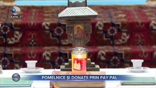 Pomelnice și donații prin Pay Pal