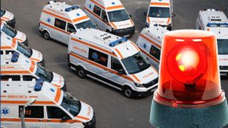 VIDEO | O nouă știre falsă se împrăștie în țară la fel de repede ca virusul în sine: sutele de ambulanțe care străbat alarmant Bucureștiul ar fi GOALE, susțin sute de internauți