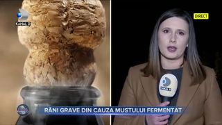Răni grave din cauza mustului fermentat