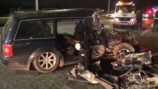 Accident teribil în Contanța. Un șofer începător a intrat cu mașina într-un TIR