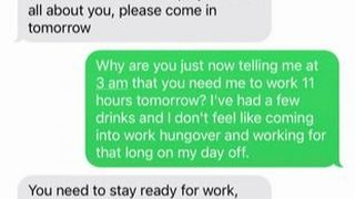 Motivul pentru care un barman a renunțat la locul de muncă. Ce mesaj i-a trimis șeful său la ora 3 dimineața