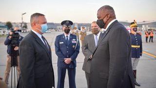 Secretarul american al Apărării Lloyd J. Austin, întâlnire cu Klaus Iohannis şi cu ministrul Apărării