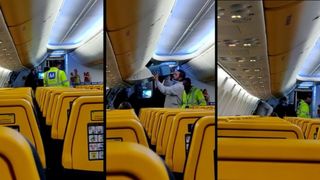 VIDEO | Motivul pentru care un bărbat  din Cluj a fost dat jos din avion. Pasagerii au aplaudat