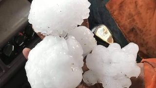 Grindina a făcut ravagii în Australia: Bucățile de gheață cântăreau jumătate de kilogram